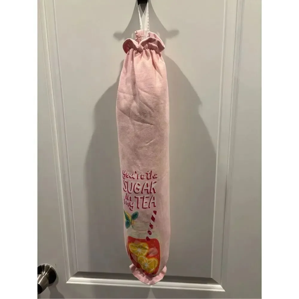 Handmade Plastic Bag Holder- you’re the sugar in my tea
